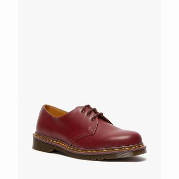 Dr Martens Férfi 1461 Vintage Made In England Oxford Cipő Piros